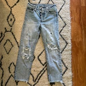 Distressed Levi’s